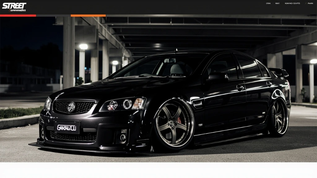 HSV E-Series GTS build — 'Panther', Sydney